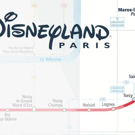 Cosy Studio Near Disneyland Paris, Well Located 10minutes