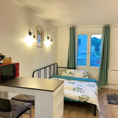 Cosy Studio Near Disneyland Paris, Well Located 10minutes Apartment *
